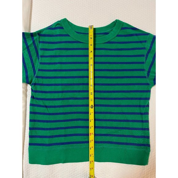 Entireworld Women's Type C, Version 8 Sweatshirt, Green/Blue stripe - Picture 7 of 7